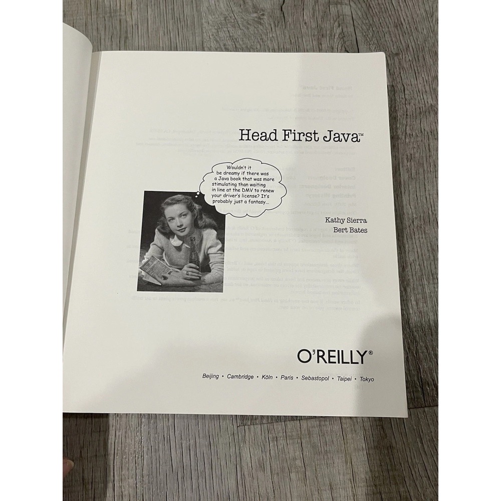 Head First Java O Reilly 2003 First Edition Your Brain On Java A Learners Guide - Picture 6 of 8
